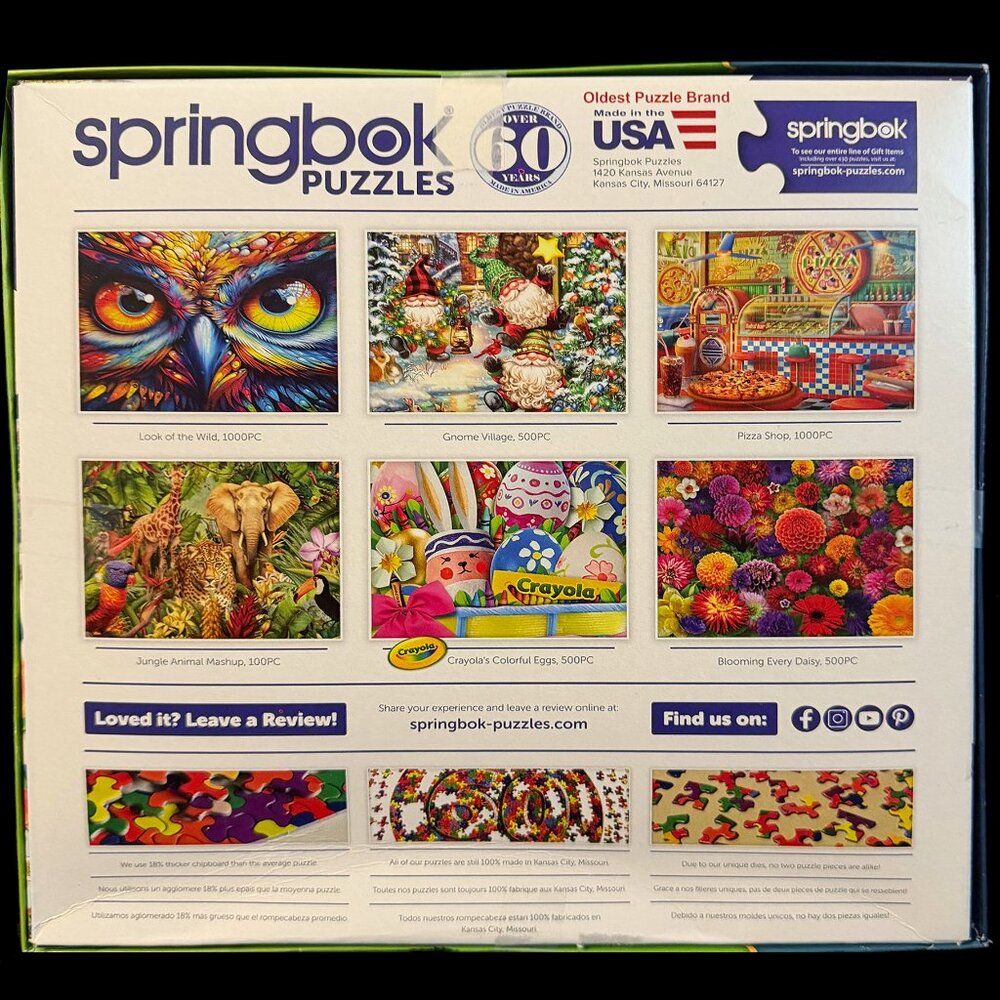 Springbok Paws & Portraits 1000 Piece Jigsaw Puzzle - Picture 3 of 6